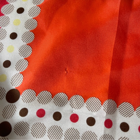 Oscar de la Renta Geometric and polkadot print Scarves & Wraps 100%Silk - Picture 7 of 13